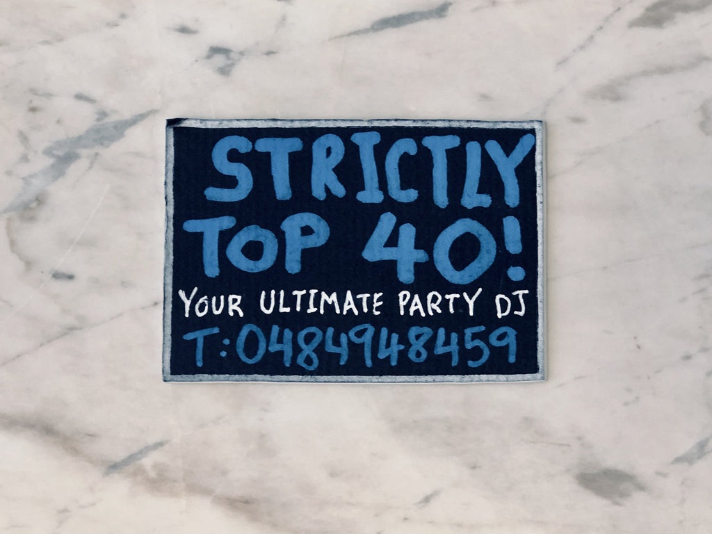 Lucas Grogan 'Strictly Top 40!' business card