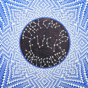 Lucas Grogan, Ask the Universe #2, 2017, ink and acrylic on archival matt board, 59 x 45 cm