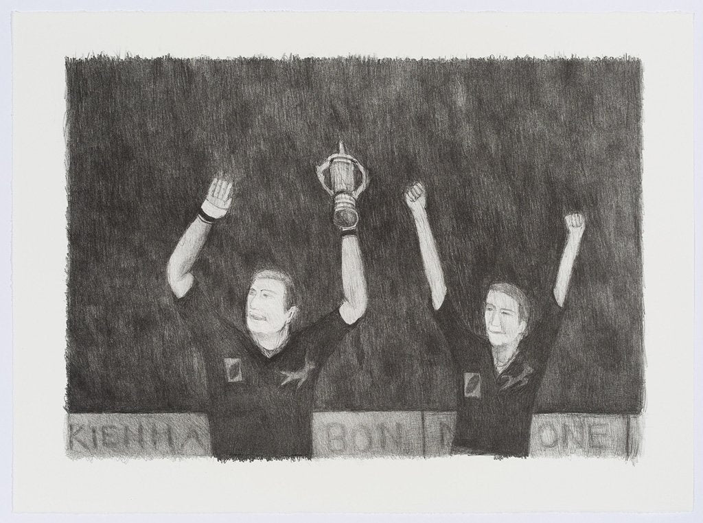 Richard Lewer 'South Africa World Cup' Lithograph Print
