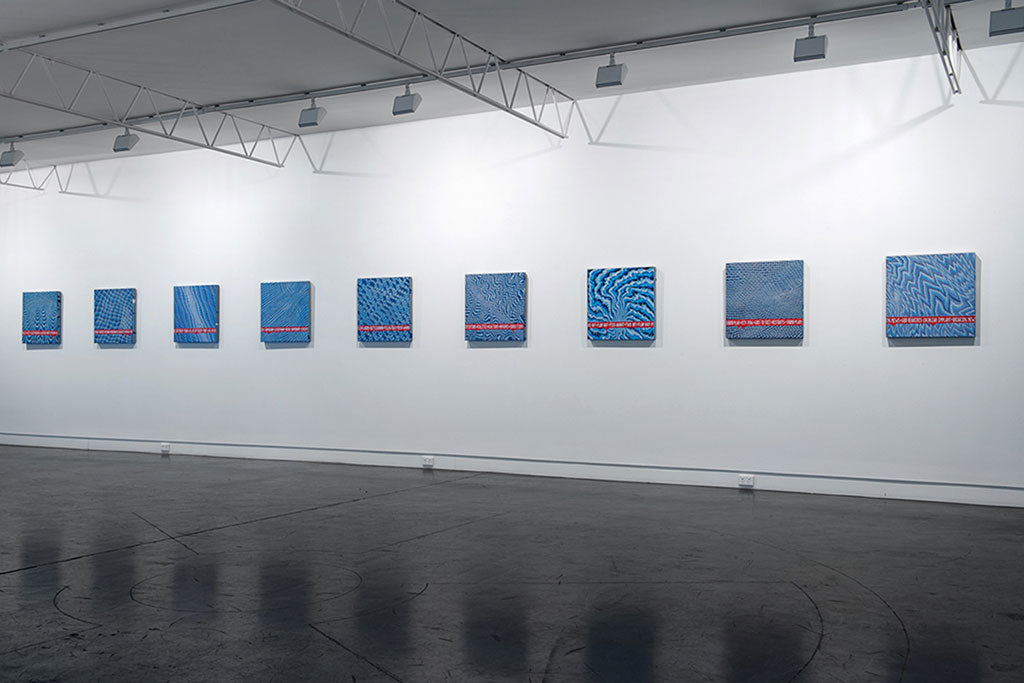 RED, WHITE AND BLUE – Hugo Michell Gallery