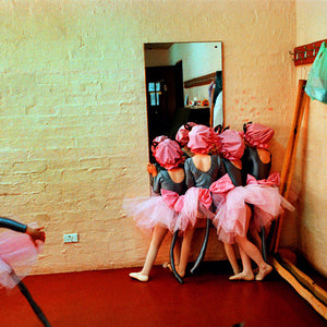 Narelle Autio, Mice in the Mirror, 2001, from Ballet School, type C print, 33 x 50 cm, ed. of 25