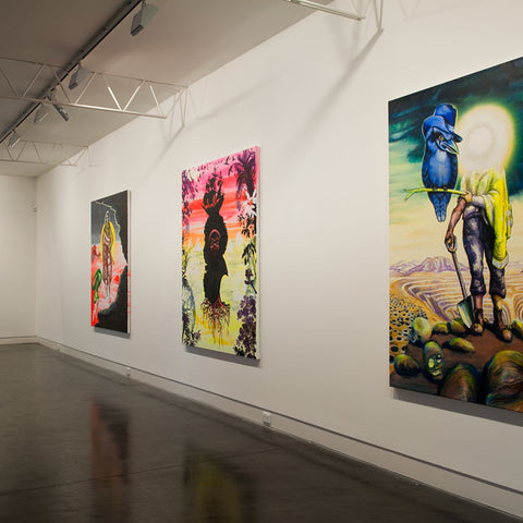 Nana Ohnesorge’s 'Rooted' at Hugo Michell Gallery, 2013