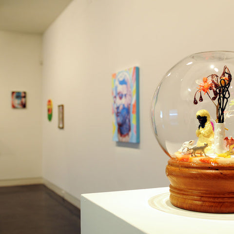 Nana Ohnesorge’s 'Shit Fight' at Hugo Michell Gallery, 2011