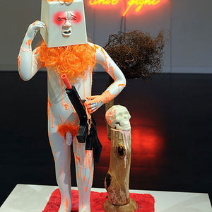 Nana Ohnesorge’s 'Shit Fight' at Hugo Michell Gallery, 2011
