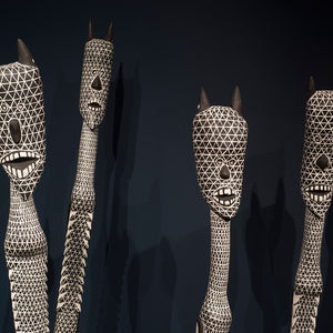 Nawurapu Wunuŋmurra’s 'Mokuy' at Hugo Michell Gallery, 2018