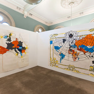 Paul Sloan & Dan McLean’s ‘World Index’ at the Mortlock Wing, State Library of South Australia, 2014