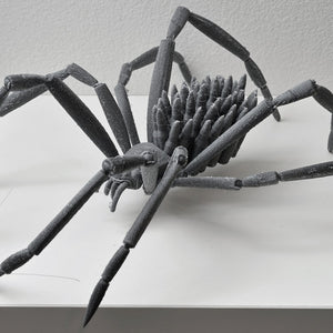 Paul Sloan & Dan McLean, Untitled (Spider Bullets – Grey), 2014, from the World Index series, 3D-printed plastic, approx. 28 x 20 cm, ed. of 5