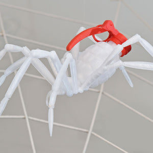 Paul Sloan & Dan McLean, Untitled (Spider Hand Grenade – White & Red), 2015, from the World Index series, 3D-printed plastic, approx. 29 x 23 cm, ed. of 