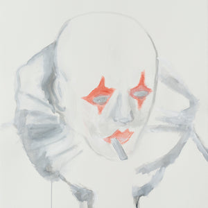 Paul Sloan, Melancholy, 2023, Gouache on paper, 76 x 55 cm