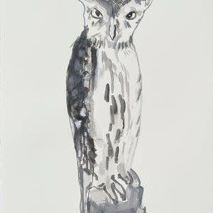 Paul Sloan, Mirror of Ink, 2023, Gouache on paper, 76 x 55 cm