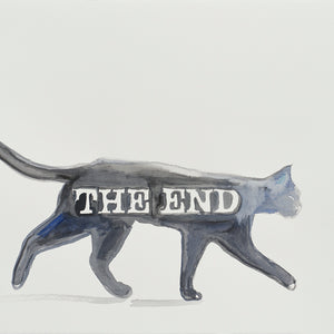 Paul Sloan, The End, 2023, Gouache on paper, 76 x 55 cm