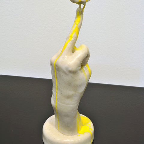 Paul Sloan, The Golden Age, 2012, resin and marble dust, 35 x 12 x 12 cm