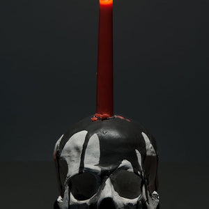 Paul Sloan, Untitled (black), 2014, from New Bounty, acrylic on cast gypsum stone, 15 x 16 x 19 cm, unique ed. of 3