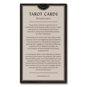 Richard Lewer 'Tarot cards' with signed edition card