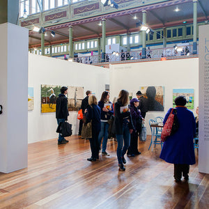 Richard Lewer’s ‘Mostly Sunny’ for Hugo Michell Gallery at Melbourne Art Fair, 2014