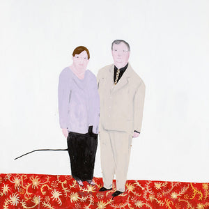 Richard Lewer, Honour thy father and thy mother: that thy days may be long in the land…, 2013, oil on canvas, 112 x 112 cm