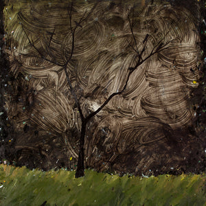 Richard Lewer, Impending Doom, 2015, oil on canvas, 153 x 153 cm