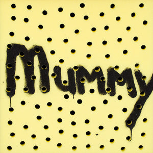 Richard Lewer, Mummy, 2013, acrylic on foam, 50 x 40 cm