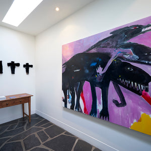 Sally Bourke’s The Quick Brown Fox at Hugo Michell Gallery 2019