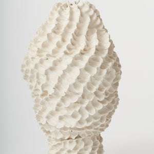 Sam Gold, The rocks that touch, 2022, porcelain, 49 x 30 cm irreg.