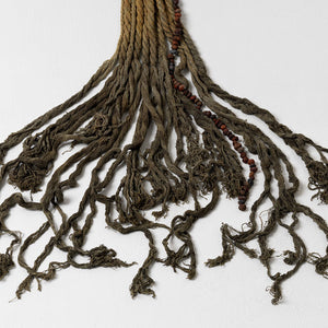 Sera Waters, Fritz and the rose garden (detail), 2014, felt, hand-dyed calico and string, cotton, wool, hand-made stones, trim, approximately, 300 x 200 cm