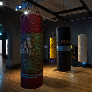 Richard Lewer’s ‘Skill, discipline, and training’ in ‘Shadow Boxer’ at Maitland Regional Art Gallery, 2021