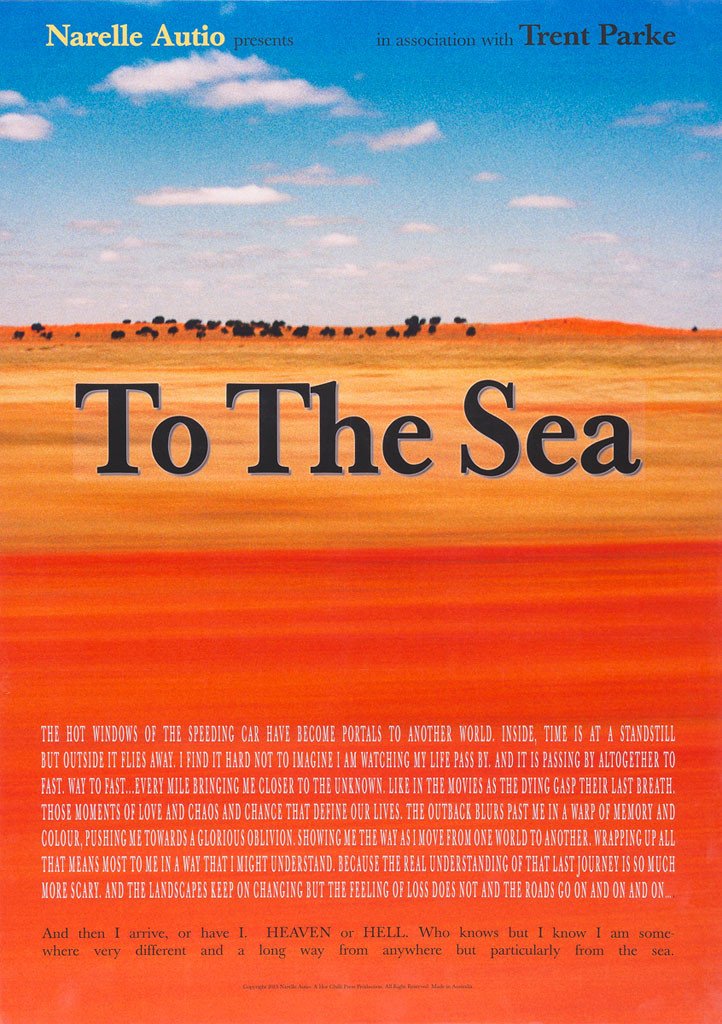 Narelle Autio 'To the Sea' Poster