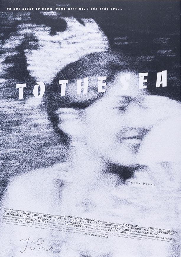 Trent Parke 'To the Sea' poster (portrait 2), signed