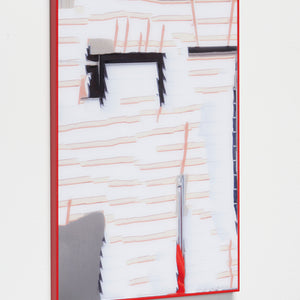  Tony Garifalakis, FUTURE HISTORY #17, 2022, Unique c-type print face mounted on to acrylic, hand painted Tasmanian Oak tray frame with gloss enamel, 60 x 42 x 2 cm