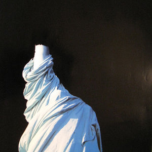 Tony Garifalakis, Liberty, 2010, enamel on offset print, 90 x 60 cm