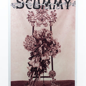 Tony Garifalakis, Scummy #1, 2017-21, low viscosity screen print ink on cotton-linen blend, 145 x 100 cm