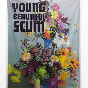 Tony Garifalakis, Young Beautiful Scum #1, 2017-21, low viscosity screen print ink on cot-ton linen blend, 200 x 145 cm