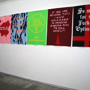 Tony Garifalakis’s ‘Mourning Glory’ at Ocular Lab Inc, Melbourne, 2007