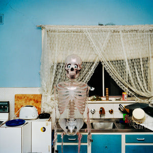 Trent Parke, Skeleton in the kitchen, 2007, from The Christmas Tree Bucket, pigment print, 72 x 90 or 32 x 40 cm, ed. of 8