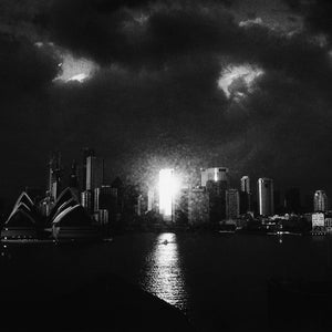 Trent Parke, Sydney Skyline, 2001, from Minutes to Midnight, silver gelatin print, 30 x 45 cm, ed. of 5; pigment print, 98 x 147 cm, ed. of 5