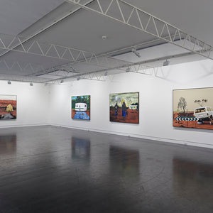 William Mackinnon’s ‘The Lucky Country?’ at Hugo Michell Gallery, 2018