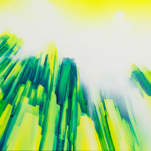 James Dodd, Misty Organ Pipes, 2013, acrylic on canvas, 61 x 101 cm