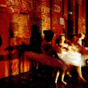 Narelle Autio, Writing on the Wall, 2011, from Ballet School, type C print, 33 x 50 cm, ed. of 25