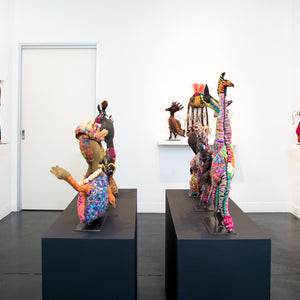 Yarrenyty Arltere Artist’s 'Creature Collection' at Hugo Michell Gallery, 2017