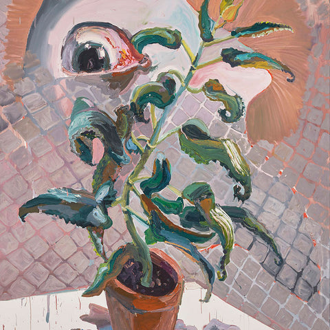 Ben Quilty, The Devil’s Backbone, 2021, oil on linen, 188 x 142.5 cm